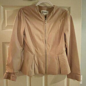 Anthropologie BB Dakota Leather Peplum Jacket